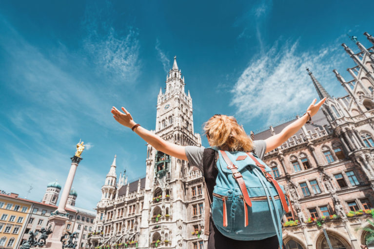 Schülerin in München