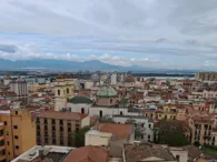 Cagliari Ausblick auf die Stadt Cagliari